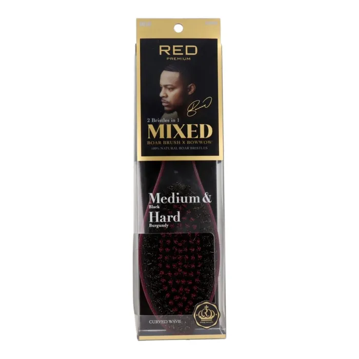 Red Kiss Rpm Medium Hard Mixed Wave Boar Cepillo