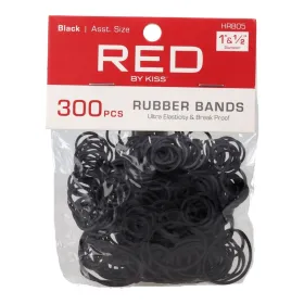 Red Kiss Rubber Band Tamanhos Variados 300 Peças Elásticas