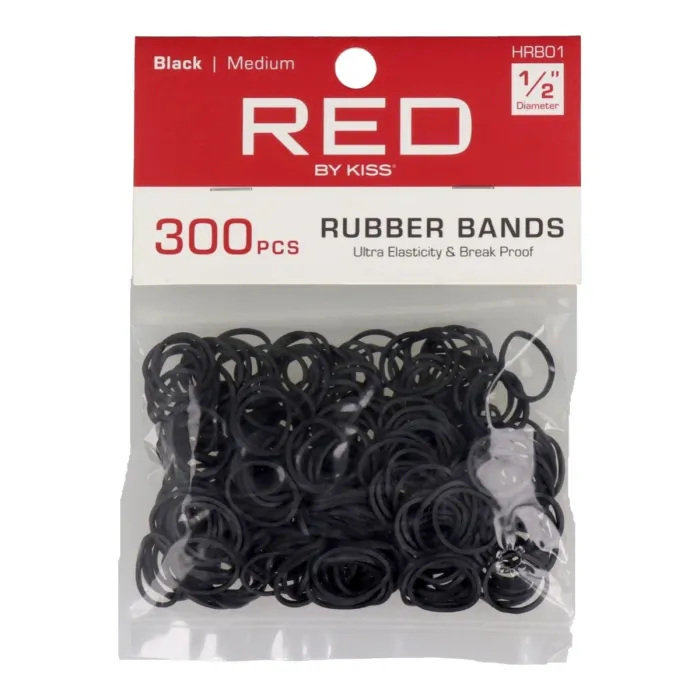 Red Kiss Rubber Band Médio 300 Unidades