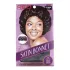 Red Kiss Satin Bonnet Black