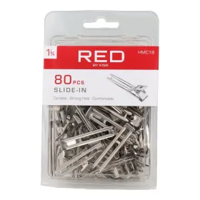 Red Kiss Slide In 1 3/4" 80 Piezas Clips