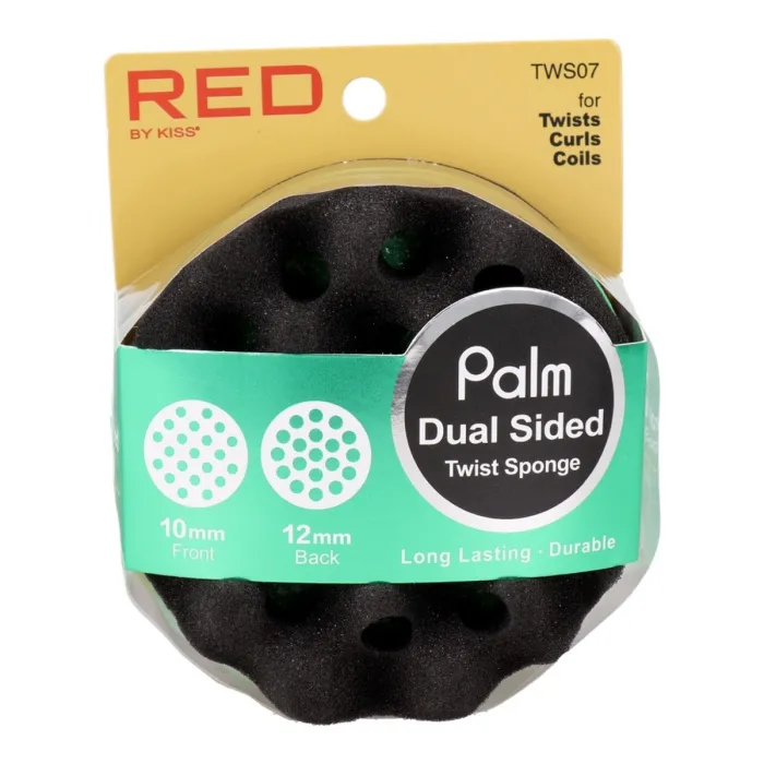 Red Kiss Twist Esponja para o Cabelo Palm Double Side