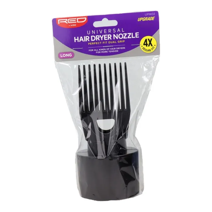 Red Kiss Universal Pik Hair Dryer Nozzle Peine Difusor para Secador