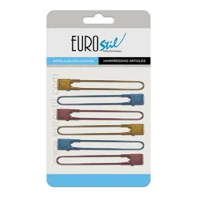 Eurostil 6 Pinza Metal Colores