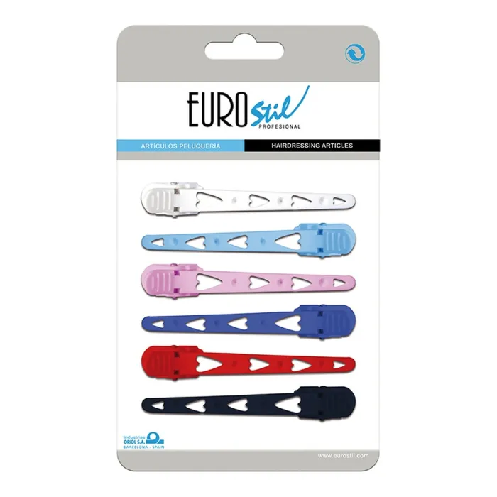 Eurostil 6 Ganchos Plástico Coração