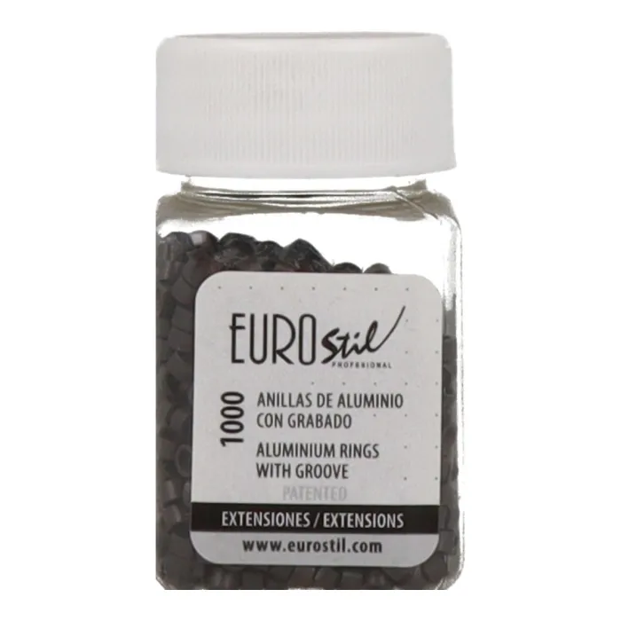 Eurostil Anillas Castaño Oscuro 1000ud