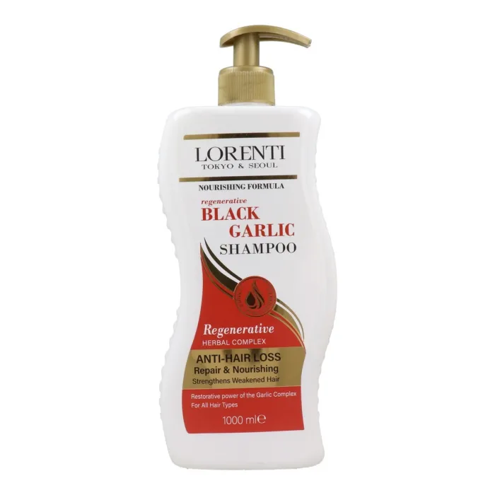 Lorenti Hair Champô Black Garlik 1000ml