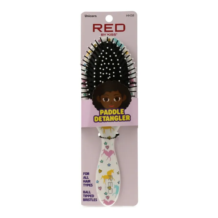 Red Kiss Cepillo Desenredante Oval Unicornio