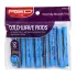 Red Kiss Cold Wave Bigudi 1/4" 12 Piezas Blue