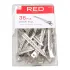 Red Kiss Duck Bills 3 1/2" 36 Piezas Clips