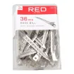 Red Kiss Duck Bills 3 1/2" 36 Piezas Clips