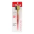 Red Kiss Edge Brush Ombre Chrome Rattail