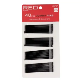 Red Kiss Jumbo Pins 2 3.4 40uds Black