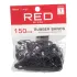 Red Kiss Rubber Band Large 150 Piezas Gomas de Cabello