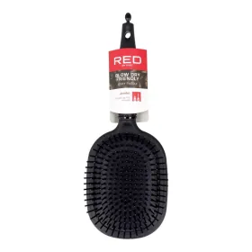 Red Kiss Rubberized Paddle Brush