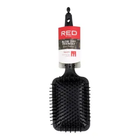 Red Kiss Rubberized Paddle Brush