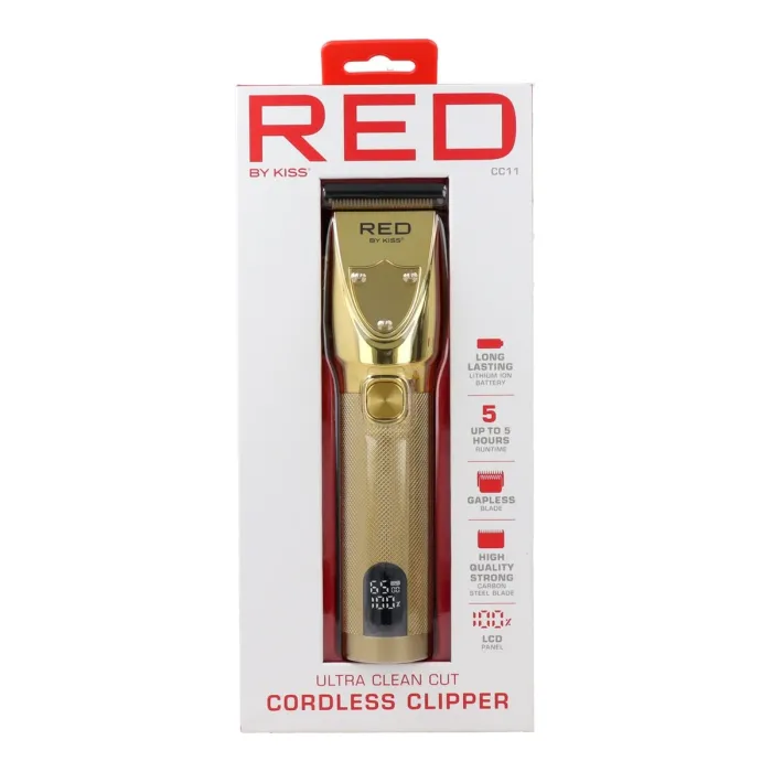 Red Kiss Ultra Cleancut Cordless Clipper Máquina de Corte