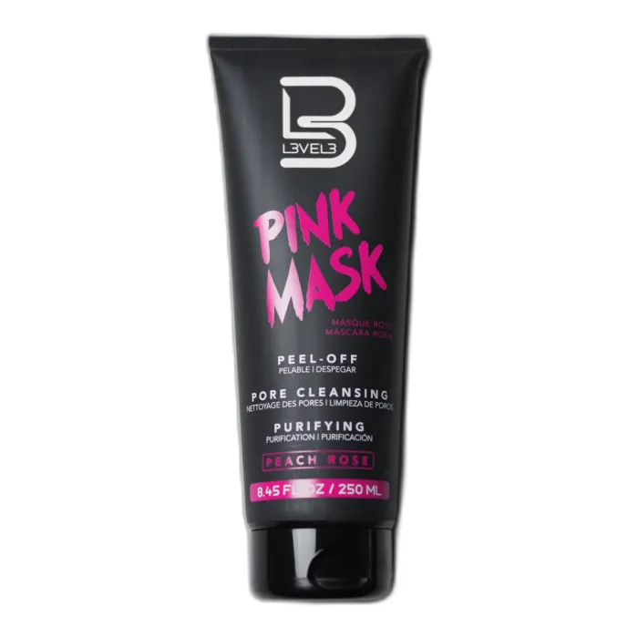 L3VEL3 Mascarilla Rosa Facial Caolín 250ml