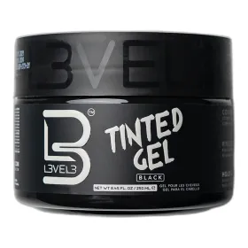 L3VEL3 Tinte en Gel Negro Fijación Fuerte 250ml