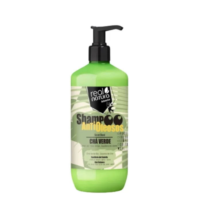 Real Natura Anti-Oleosos Champú Sin Sal 500ml