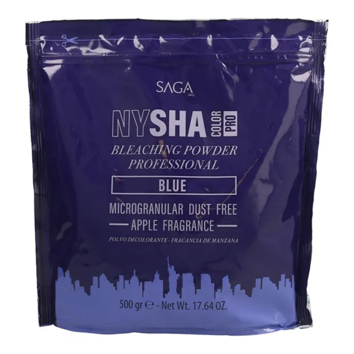 Nysha Color Pro Pó Descolorante Azul 500g