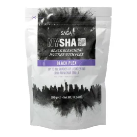 Nysha Color Pro Pó Decolorante Preto Plex 500g