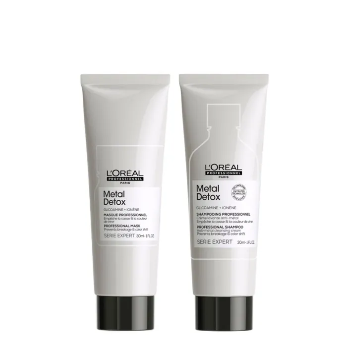 Loreal Metal Detox Pack Champu + Mascarilla 30ml