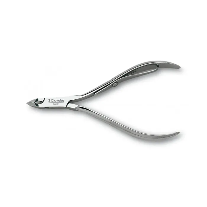 3 Claveles Alicate de Cutículas Niquelado