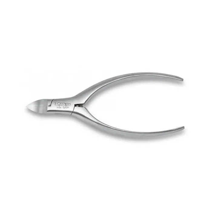 3 Claveles Pince à ongles pédicure Inox