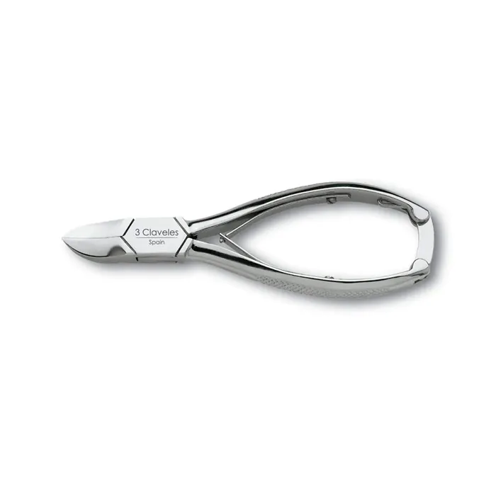 3 Claveles Pince à ongles pédicure Nickel 14,5 cm