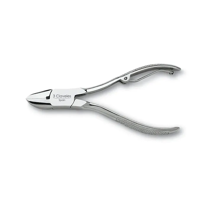 3 Claveles Alicate Uñas Niquel