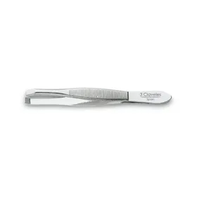 3 Claveles Pince à épiler Crabot Nickel 8 cm