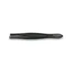 3 Claveles Pince à épiler droite noire 8 cm