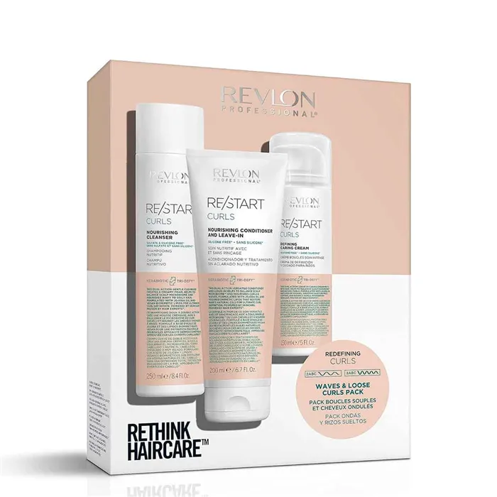 Revlon Restart Soft Curls Pack