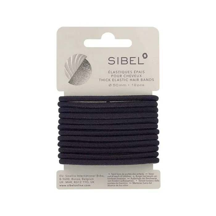 Sibel Thick Goma Elastica 12uds