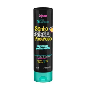 Novex Santo Black Poderoso Amaciador 300ml