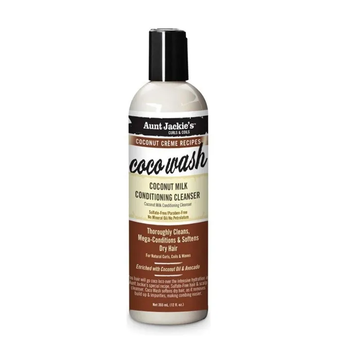 Champô Coconut Wash 237ml Aunt Jackie's