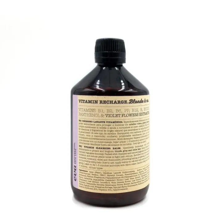 Eva Profesional Vitamin Recharge Blonde Balsamo Lavante 500ml
