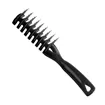 Sibel Brosse Squelette Noir Croc L