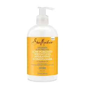 Amaciador Low Porosity de Shea Moisture 384ml