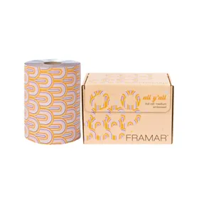 Framar Embossed Medium Rollo Aluminio 97m