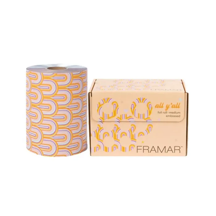Framar Embossed Medium Rollo Aluminio 97m