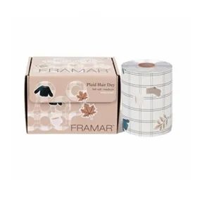 Framar Embossed Medium Rouleau Aluminium 97 m