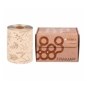 Framar Embossed Medium Rouleau Aluminium 97 m