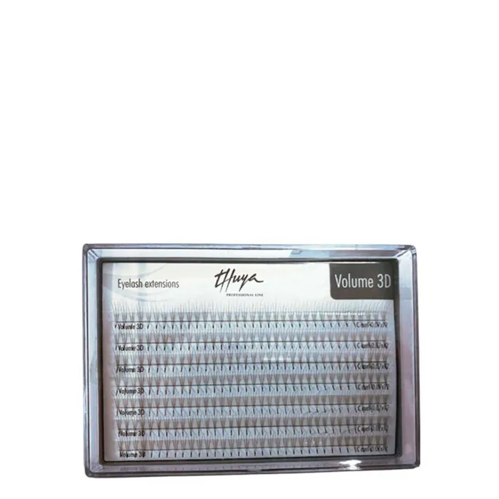 Thuya Extensiones de Pestañas 3D 0.07 D-Curl
