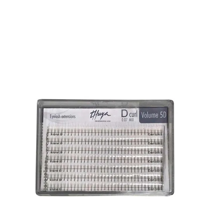 Thuya Extensiones de Pestañas 5D 0.07 D-Curl