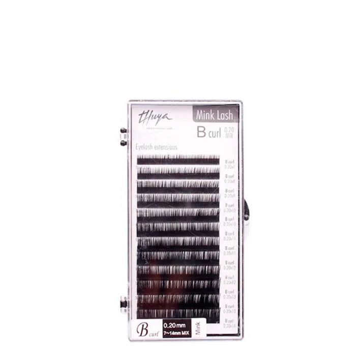 Thuya Extensiones de Pestañas B-Curl Mix Mink Lash