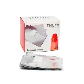 Thuya Remover Wraps 100uds