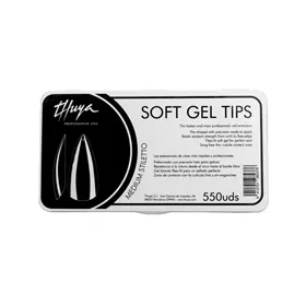 Thuya Soft Gel Tips Stiletto Medium 550uds