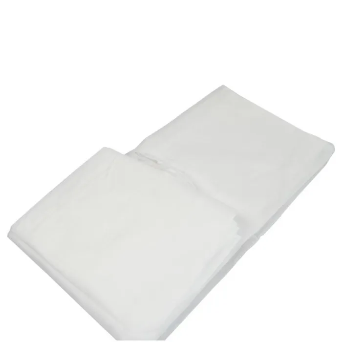 Funda de table de massage réglable blanche 30 g 220 x 95 cm